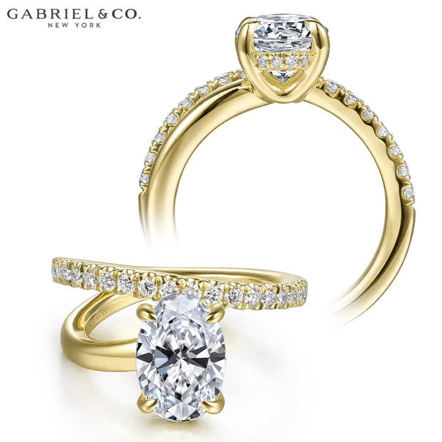 2.44ctw Oval Cut Lab Grown Diamond Ring