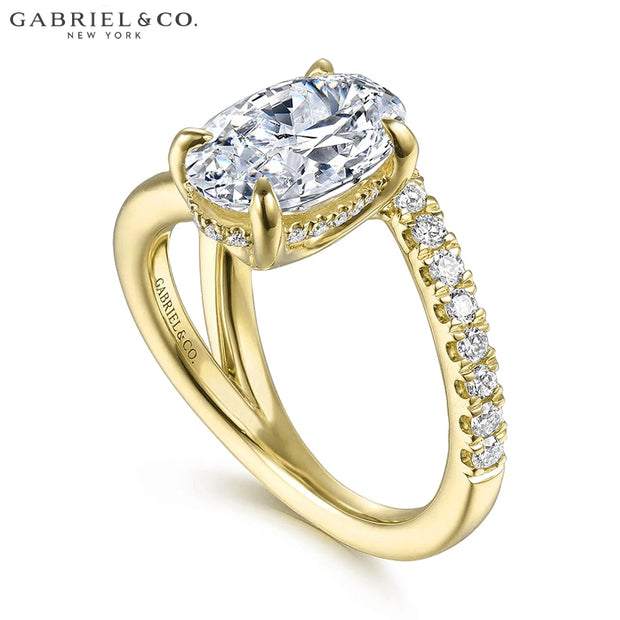 2.44ctw Oval Cut Lab Grown Diamond Ring