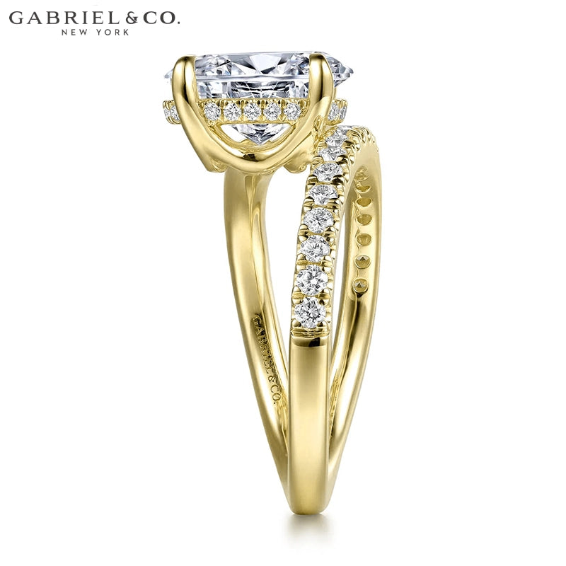 2.44ctw Oval Cut Lab Grown Diamond Ring