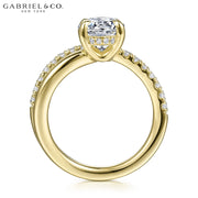 2.44ctw Oval Cut Lab Grown Diamond Ring
