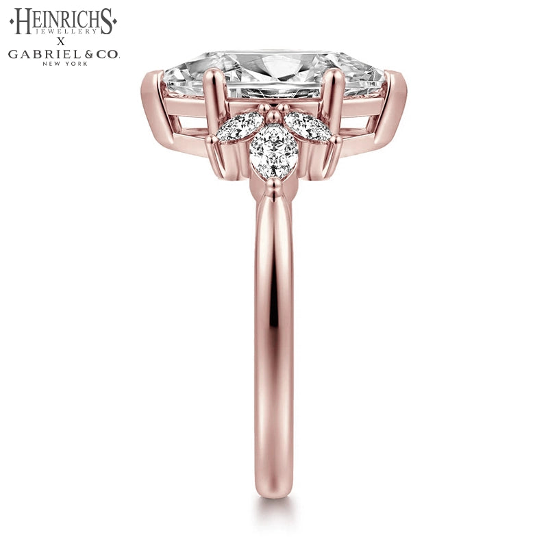 1.25ctr-2.50ctr Marquise Cut Lab Grown Diamond Ring Tailor Made