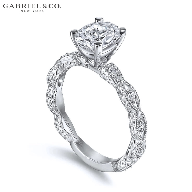 1.25ctr-2.50ctr Oval Cut Lab Grown Diamond Ring Tailor Made