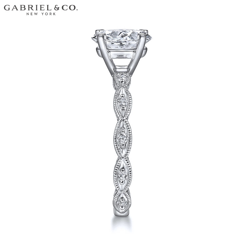 1.25ctr-2.50ctr Oval Cut Lab Grown Diamond Ring Tailor Made