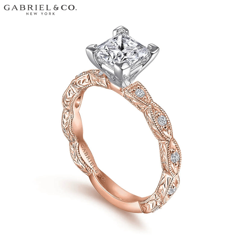 1.25ctr-2.50ctr Princess Cut Lab Grown Diamond Ring