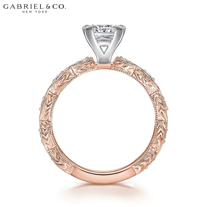 1.25ctr-2.50ctr Princess Cut Lab Grown Diamond Ring
