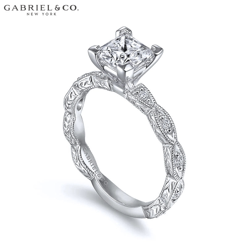1.25ctr-2.50ctr Princess Cut Lab Grown Diamond Ring