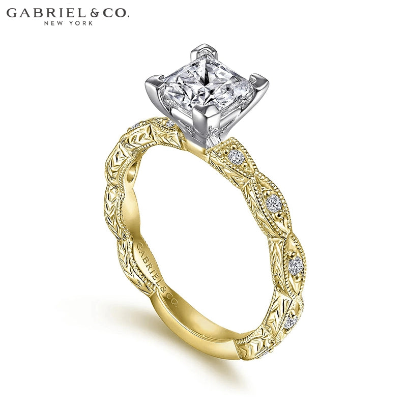 1.25ctr-2.50ctr Princess Cut Lab Grown Diamond Ring Tailor Made