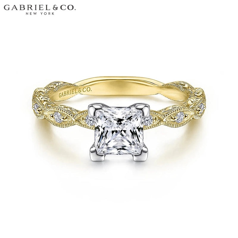 1.25ctr-2.50ctr Princess Cut Lab Grown Diamond Ring