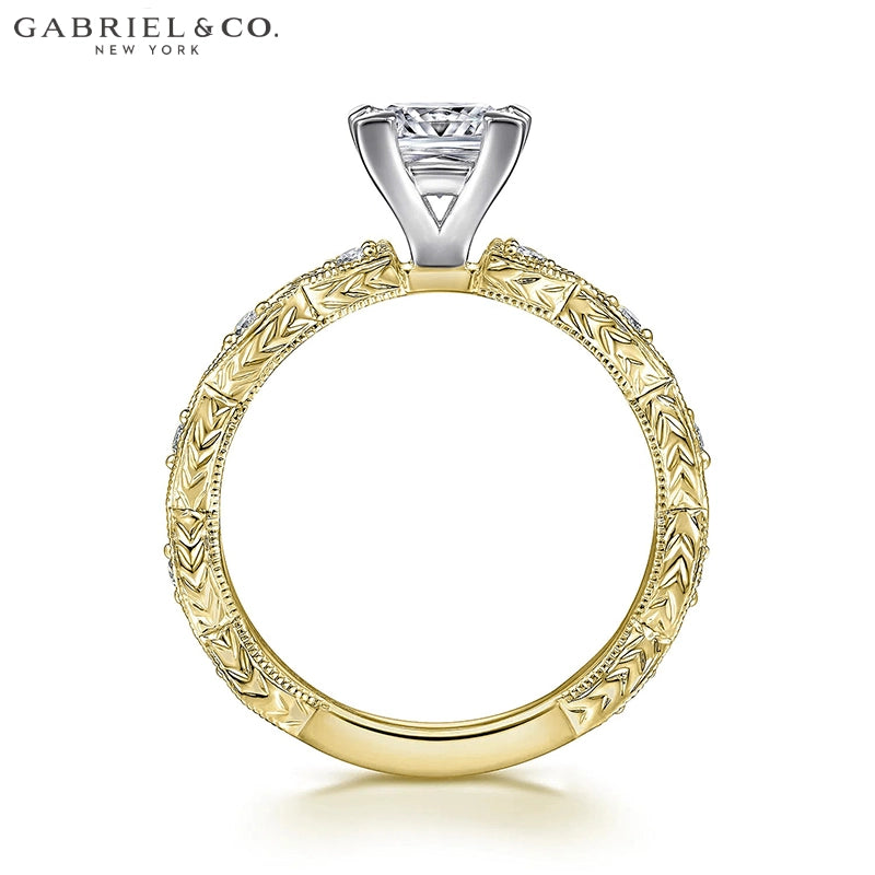 1.25ctr-2.50ctr Princess Cut Lab Grown Diamond Ring