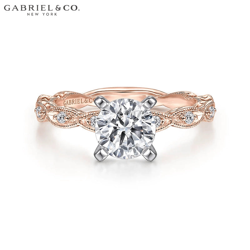 1.25ctr-2.50ctr Round Cut Lab Grown Diamond Ring Tailor Made