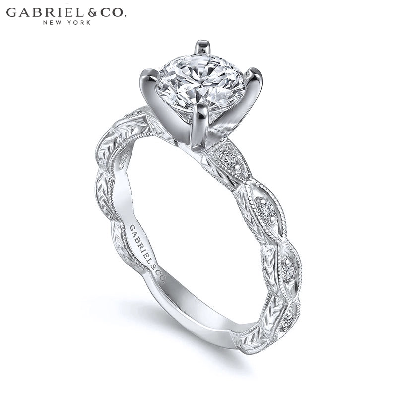 1.25ctr-2.50ctr Round Cut Lab Grown Diamond Ring Tailor Made