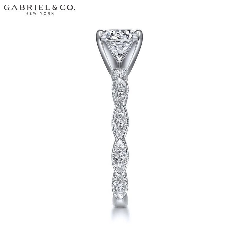 1.25ctr-2.50ctr Round Cut Lab Grown Diamond Ring Tailor Made