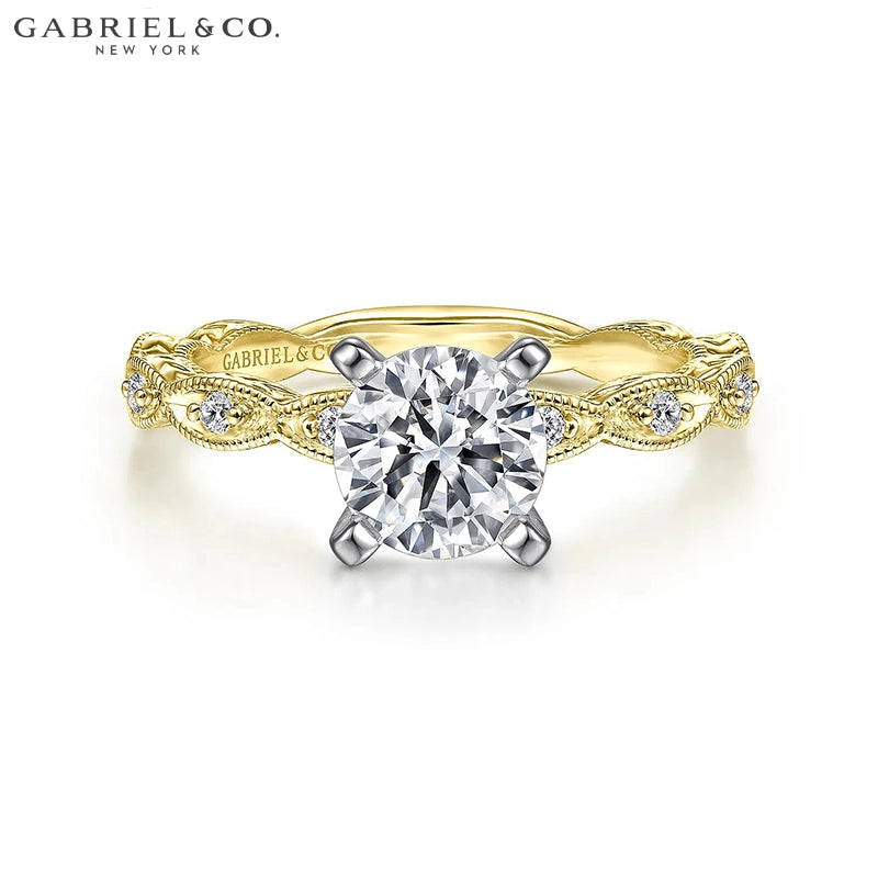 1.25ctr-2.50ctr Round Cut Lab Grown Diamond Ring Tailor Made