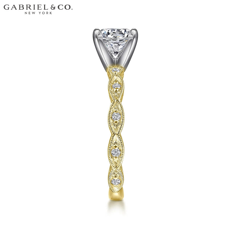 1.25ctr-2.50ctr Round Cut Lab Grown Diamond Ring Tailor Made