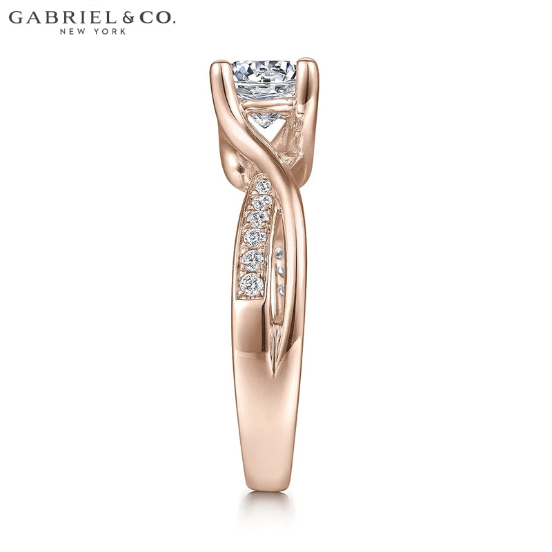 1.25ctr-2.50ctr Round Cut Lab Grown Diamond Ring Tailor Made