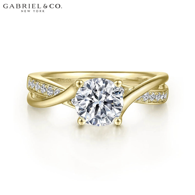 1.25ctr-2.50ctr Round Cut Lab Grown Diamond Ring Tailor Made