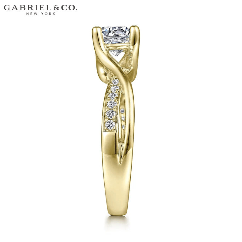 1.25ctr-2.50ctr Round Cut Lab Grown Diamond Ring Tailor Made