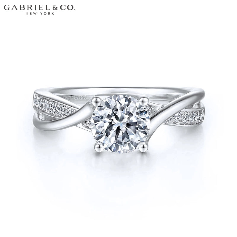 1.25ctr-2.50ctr Round Cut Lab Grown Diamond Ring Tailor Made
