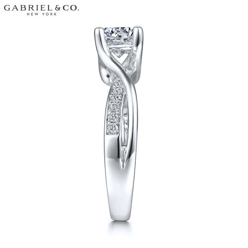 1.25ctr-2.50ctr Round Cut Lab Grown Diamond Ring Tailor Made
