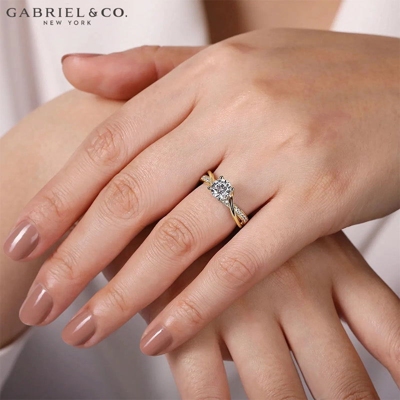 1.25ctr-2.50ctr Round Cut Lab Grown Diamond Ring Tailor Made