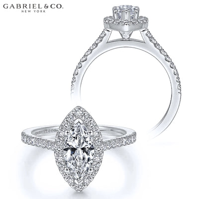 1.42ctw Marquise Cut Lab Grown Diamond Ring