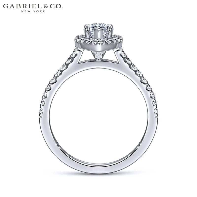 1.42ctw Marquise Cut Lab Grown Diamond Ring
