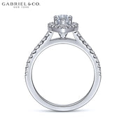 1.42ctw Marquise Cut Lab Grown Diamond Ring