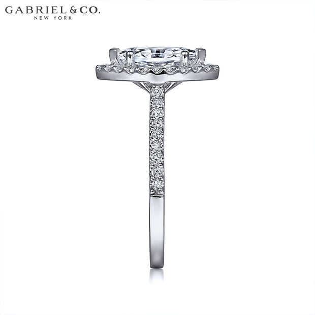 1.42ctw Marquise Cut Lab Grown Diamond Ring