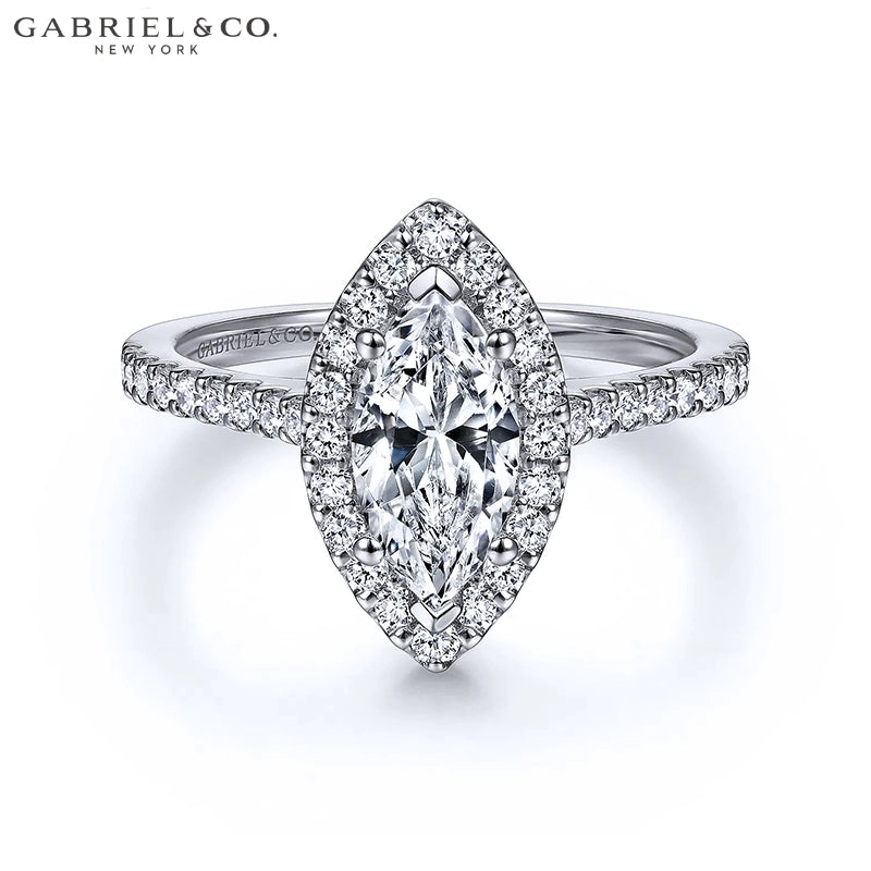 1.42ctw Marquise Cut Lab Grown Diamond Ring