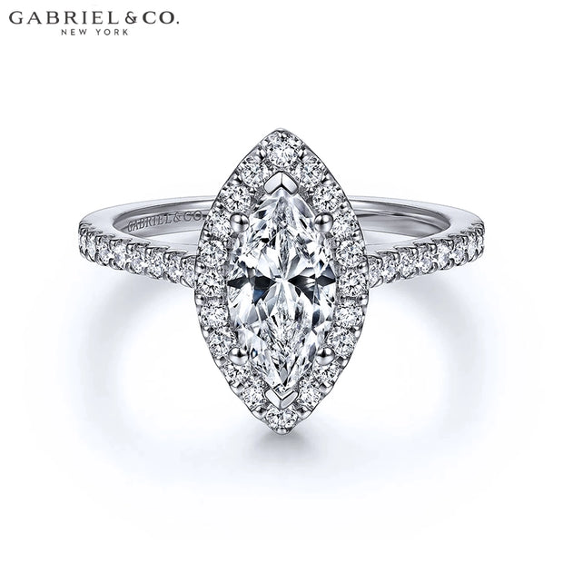 1.42ctw Marquise Cut Lab Grown Diamond Ring