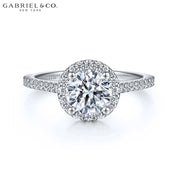 1.31ctw Round Cut Lab Grown Diamond Ring