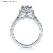 1.31ctw Round Cut Lab Grown Diamond Ring