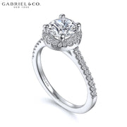 1.31ctw Round Cut Lab Grown Diamond Ring