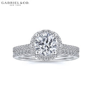 1.31ctw Round Cut Lab Grown Diamond Ring