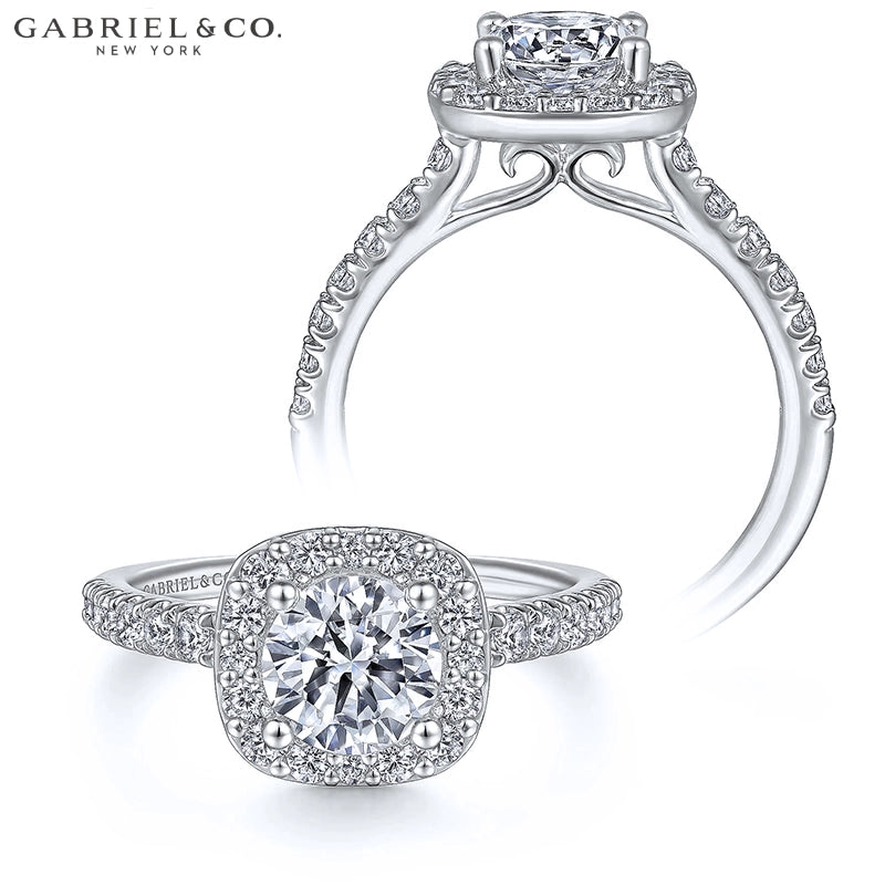 1.60ctw Round Cut Lab Grown Diamond Ring