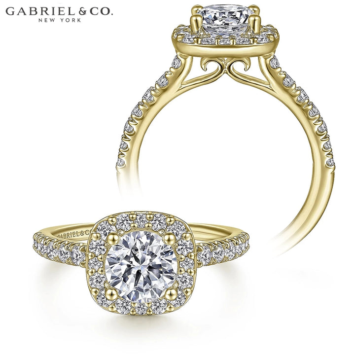 1.60ctw Round Cut Lab Grown Diamond Ring