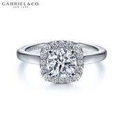 1.30ctw Round Cut Lab Grown Diamond Ring