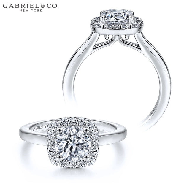 1.30ctw Round Cut Lab Grown Diamond Ring