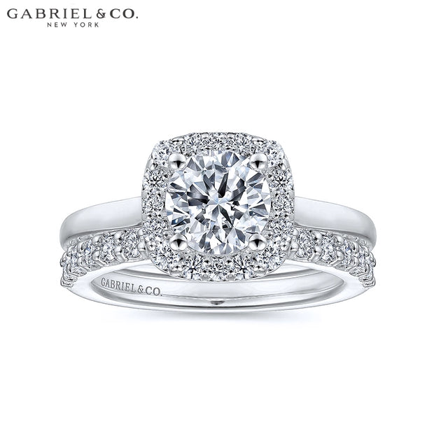 0.75ctr-1.50ctr Round Cut Diamond Customizable Ring