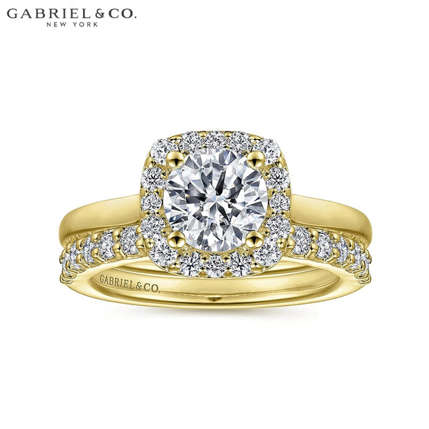 0.75ctr-1.50ctr Round Cut Diamond Customizable Ring