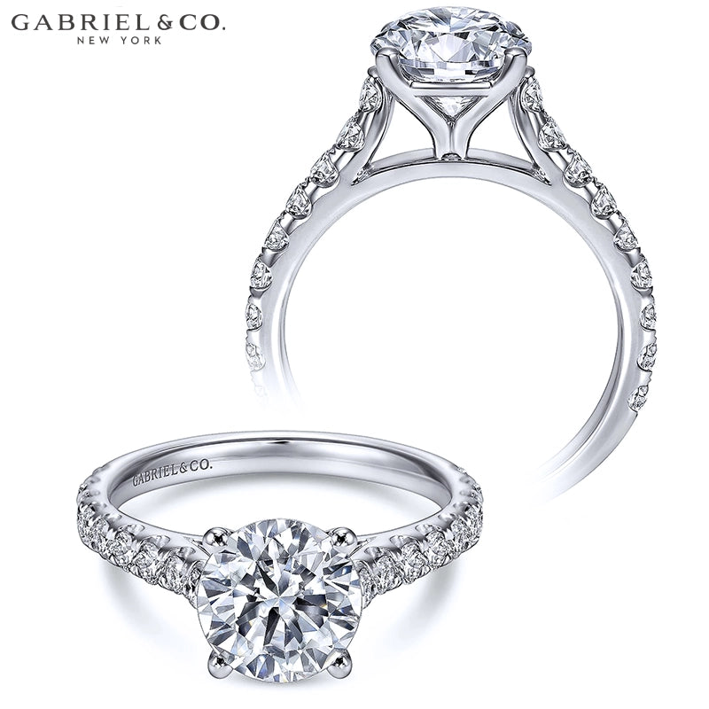 2.66ctw Round Cut Lab Grown Diamond Ring