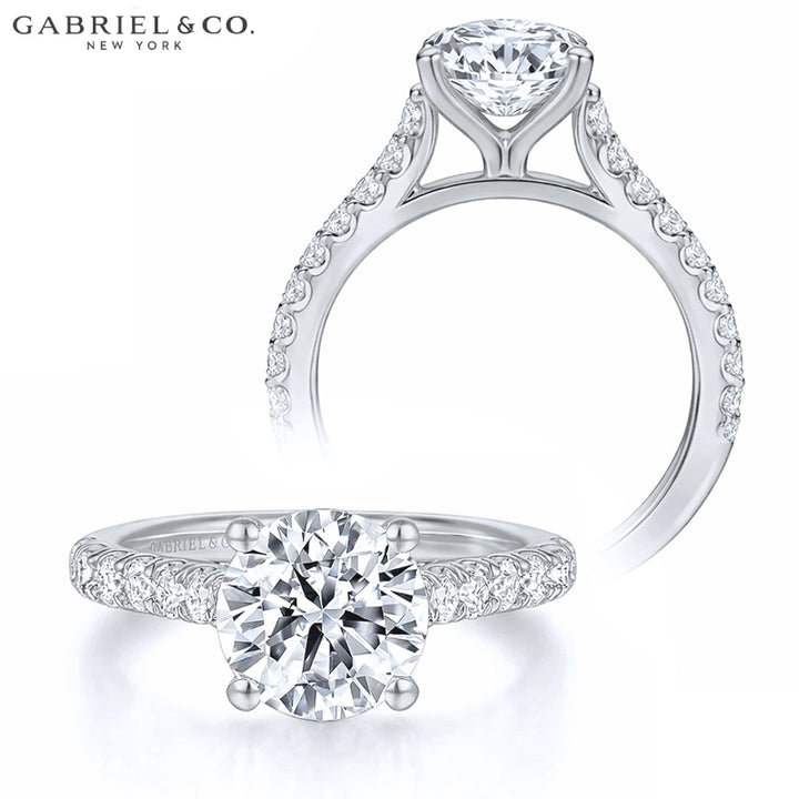 1.00ctr-2.00ctr Round Cut Natural Diamond Ring Tailor Made