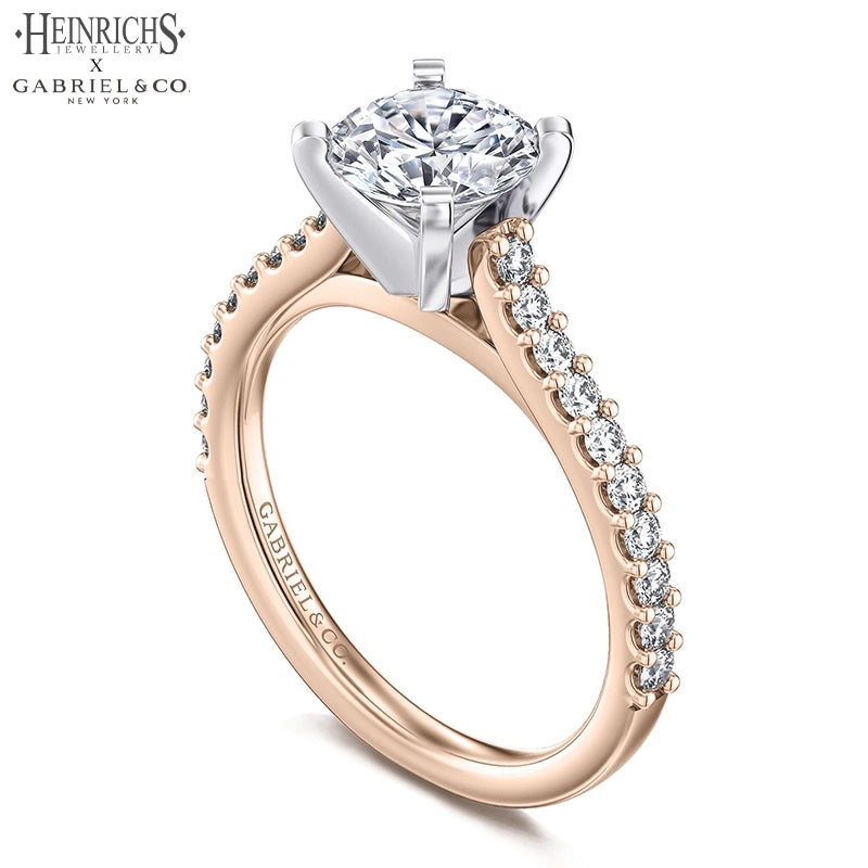 1.25ctr-2.50ctr Round Cut Lab Grown Diamond Ring Tailor Made