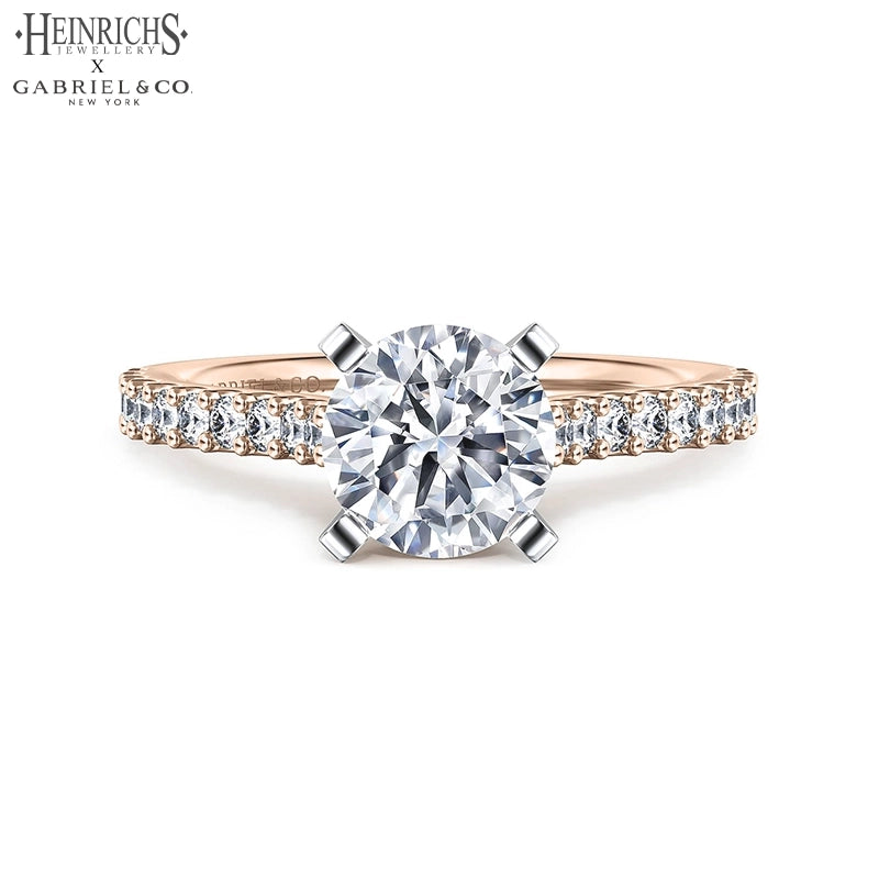 1.25ctr-2.50ctr Round Cut Lab Grown Diamond Ring Tailor Made
