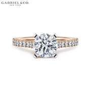1.31ctw Round Cut Lab Grown Diamond Ring