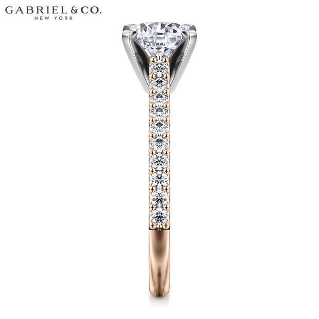 1.31ctw Round Cut Lab Grown Diamond Ring