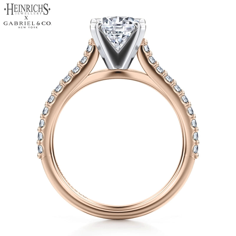 1.25ctr-2.50ctr Round Cut Lab Grown Diamond Ring Tailor Made