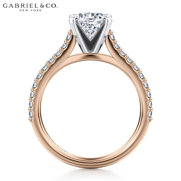1.31ctw Round Cut Lab Grown Diamond Ring