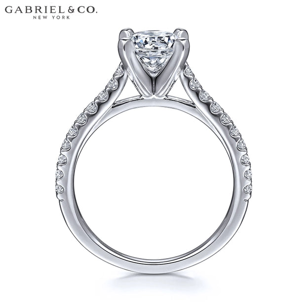 1.35ctw Round Cut Lab Grown Diamond Ring