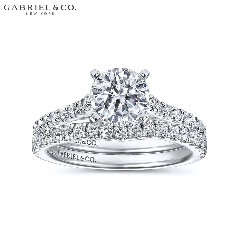 1.35ctw Round Cut Lab Grown Diamond Ring